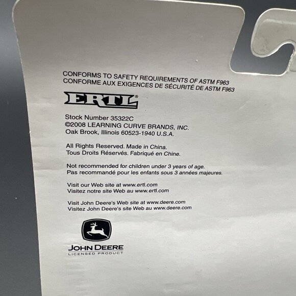 2008 Ertl 1:64 John Deere Big Equipment Asst 37308 - DUMP TRUCK - Picture 8 of 11